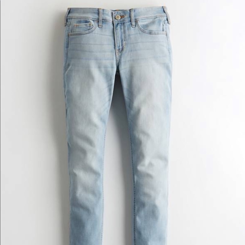 Hollister Light Wash Skinny Jeans